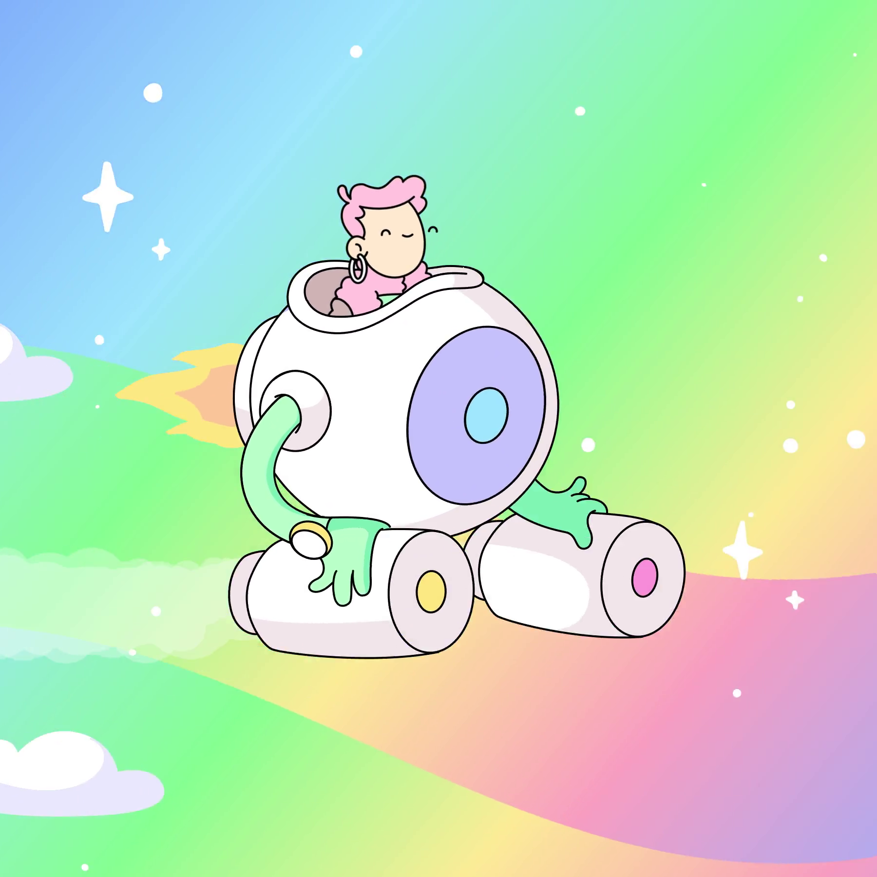 The Doodles Founders - Space Doodles - Space Doodle #27 - NFT # 27