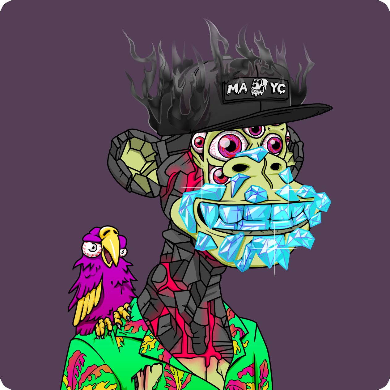 Yuga Labs - Mutant Ape Yacht Club - NFT # 14586