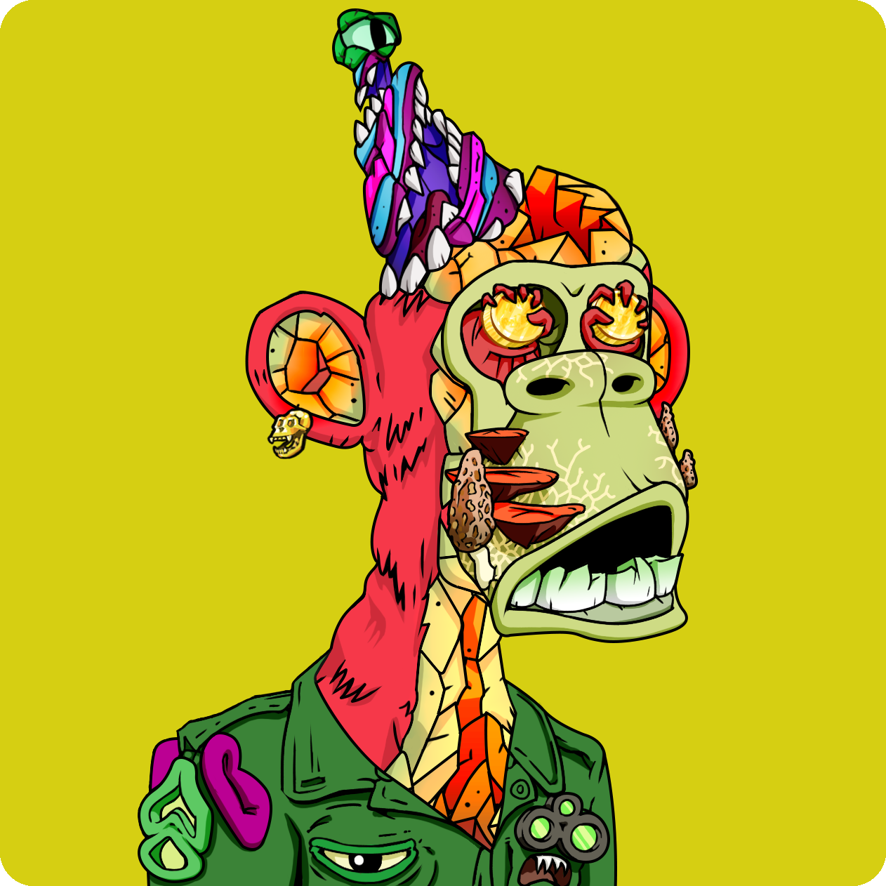 Yuga Labs - Mutant Ape Yacht Club - NFT # 16832