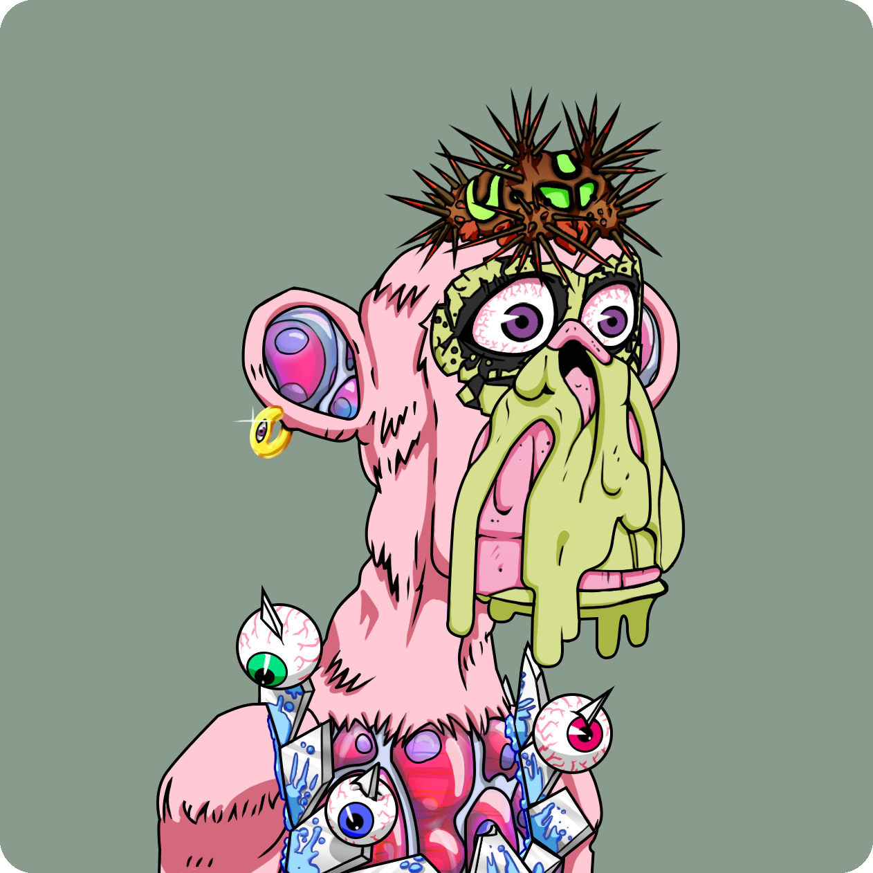 Yuga Labs - Mutant Ape Yacht Club - NFT # 5259