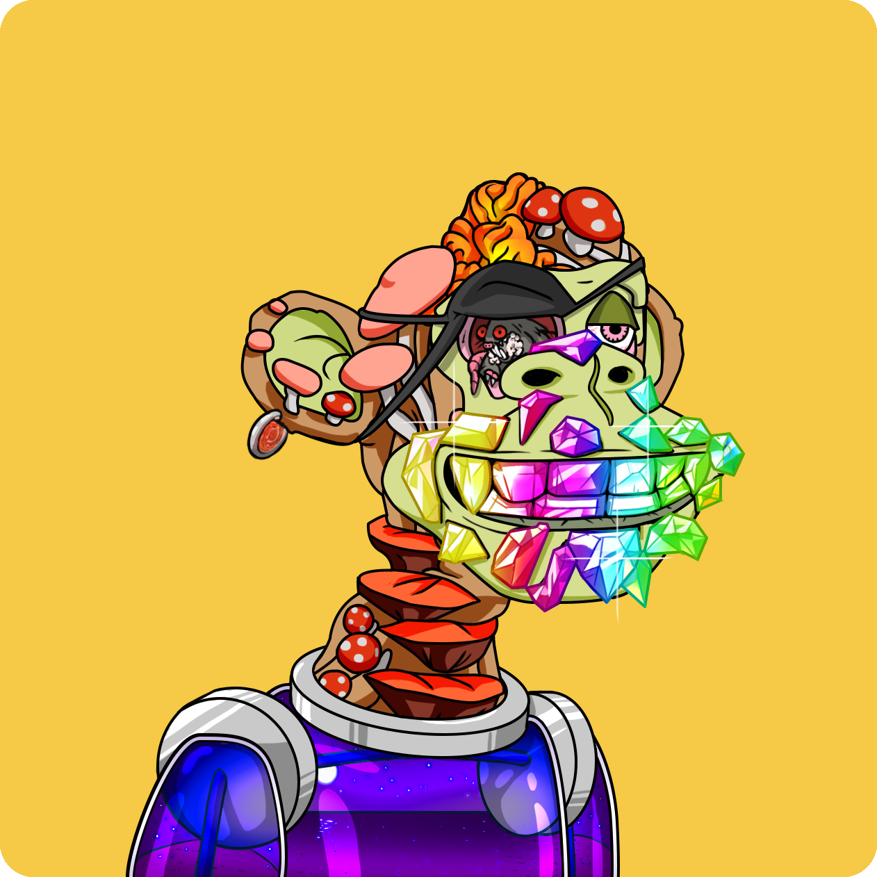 Yuga Labs - Mutant Ape Yacht Club - NFT # 2233