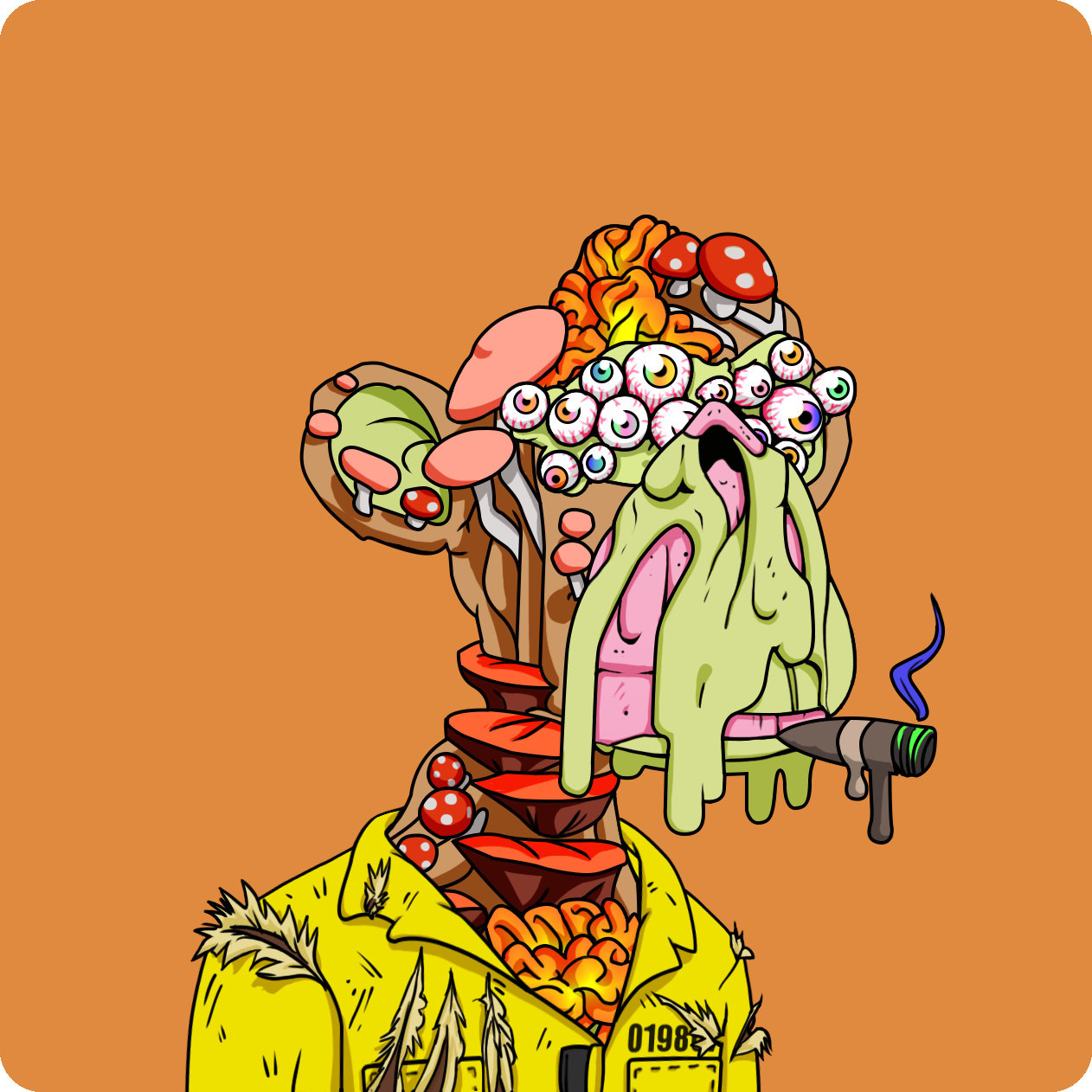 Yuga Labs - Mutant Ape Yacht Club - NFT # 4307