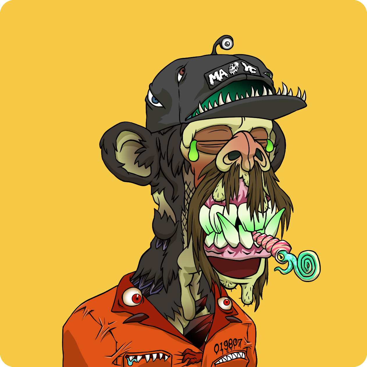 Yuga Labs - Mutant Ape Yacht Club - NFT # 4531