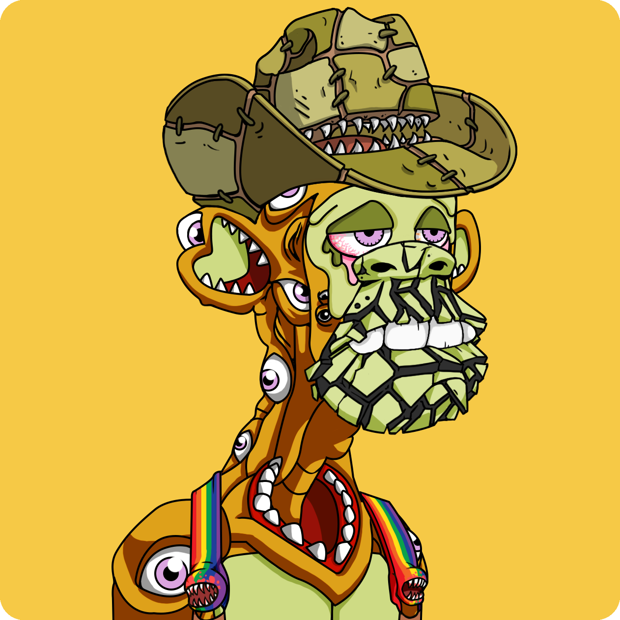 Yuga Labs - Mutant Ape Yacht Club - NFT # 22396