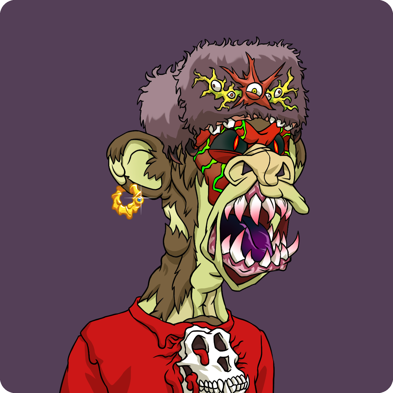 Yuga Labs - Mutant Ape Yacht Club - NFT # 25157