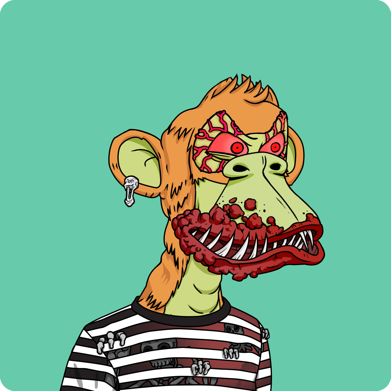 Yuga Labs - Mutant Ape Yacht Club - NFT # 7305