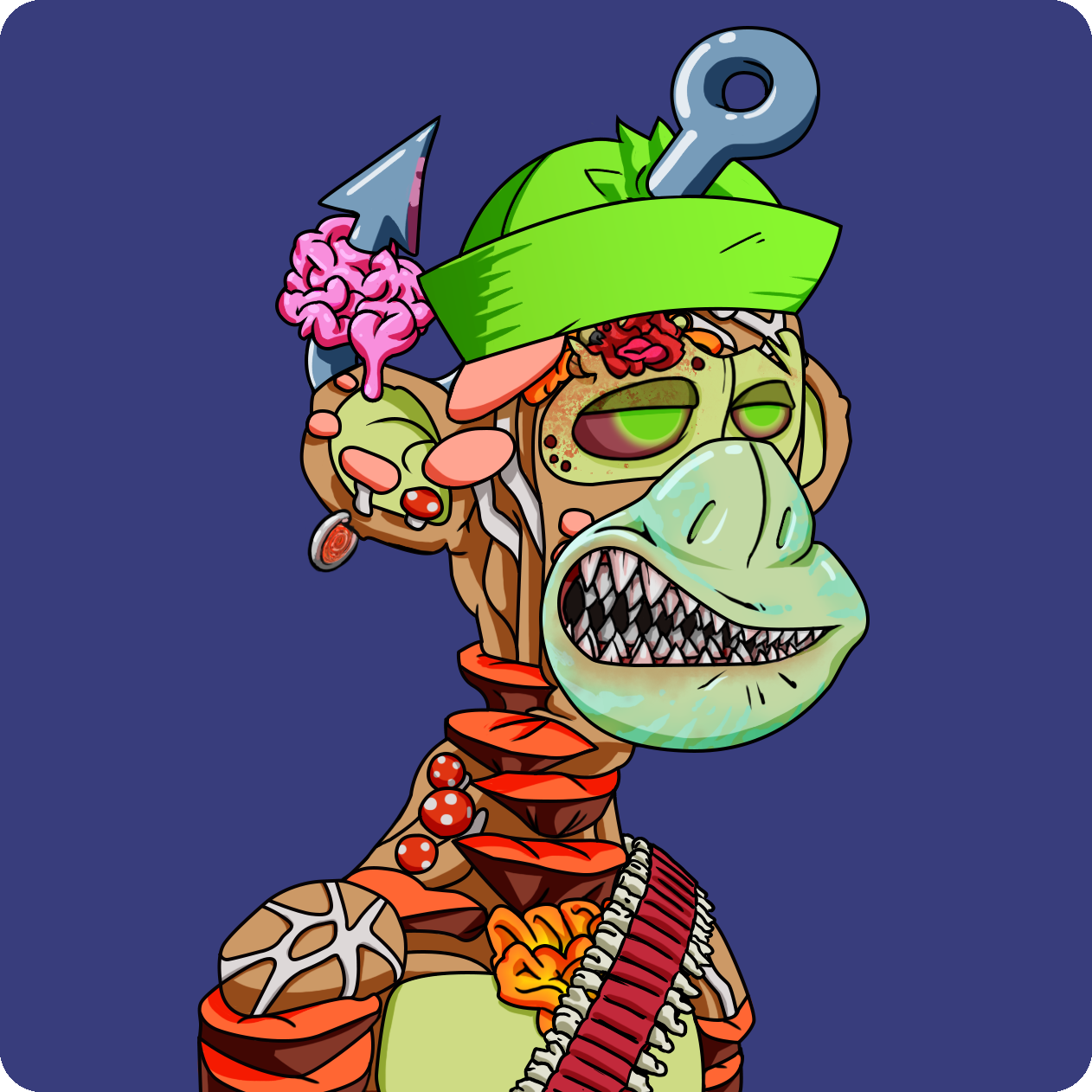 Yuga Labs - Mutant Ape Yacht Club - NFT # 24432