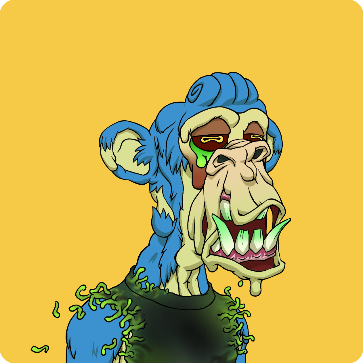 Yuga Labs - Mutant Ape Yacht Club - NFT # 4462