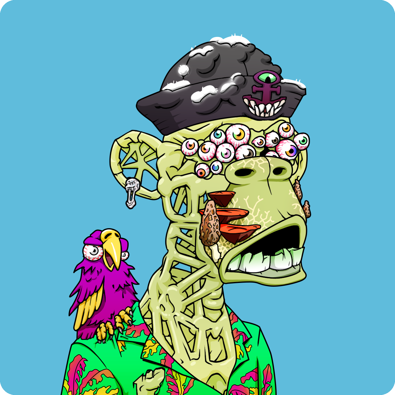 Yuga Labs - Mutant Ape Yacht Club - NFT # 5846