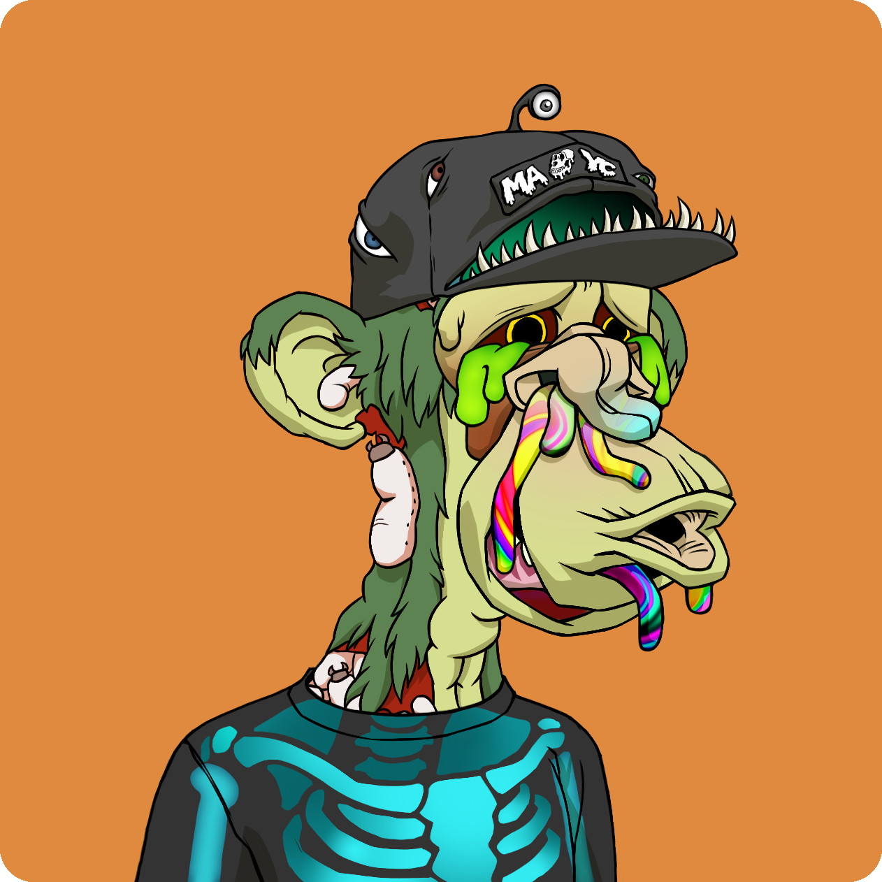 Yuga Labs - Mutant Ape Yacht Club - NFT # 705