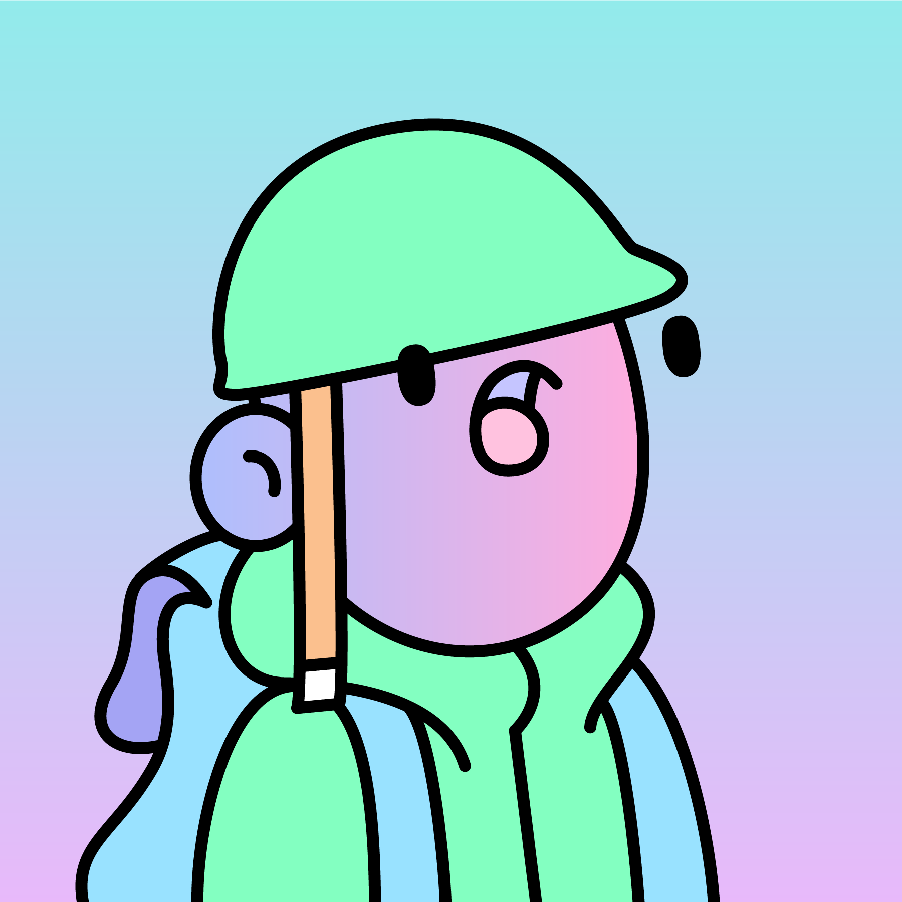 The Doodles Founders - Doodles - Doodle #9890 - NFT # 9890