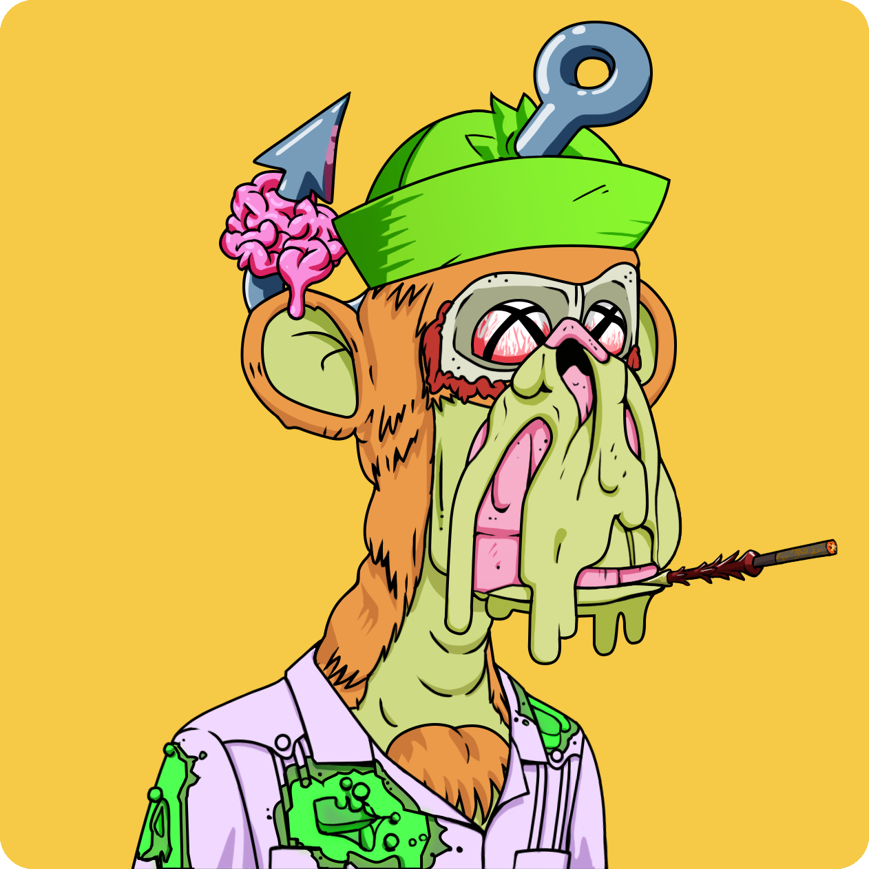 Yuga Labs - Mutant Ape Yacht Club - NFT # 2960