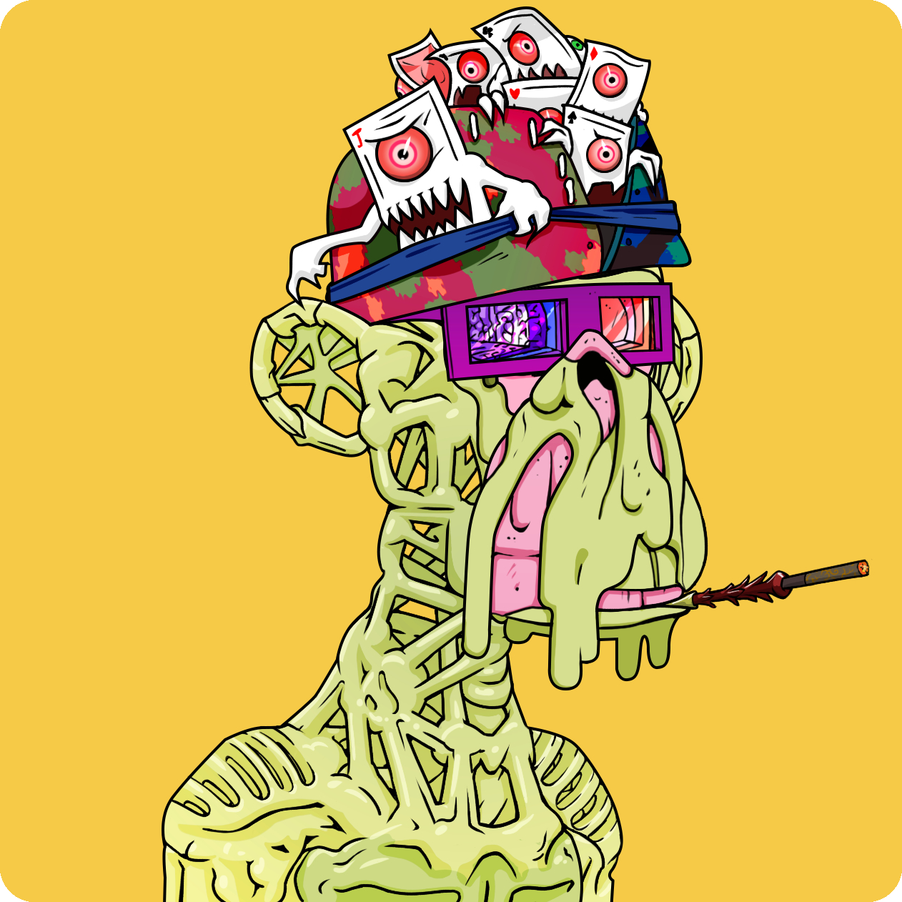 Yuga Labs - Mutant Ape Yacht Club - NFT # 3156