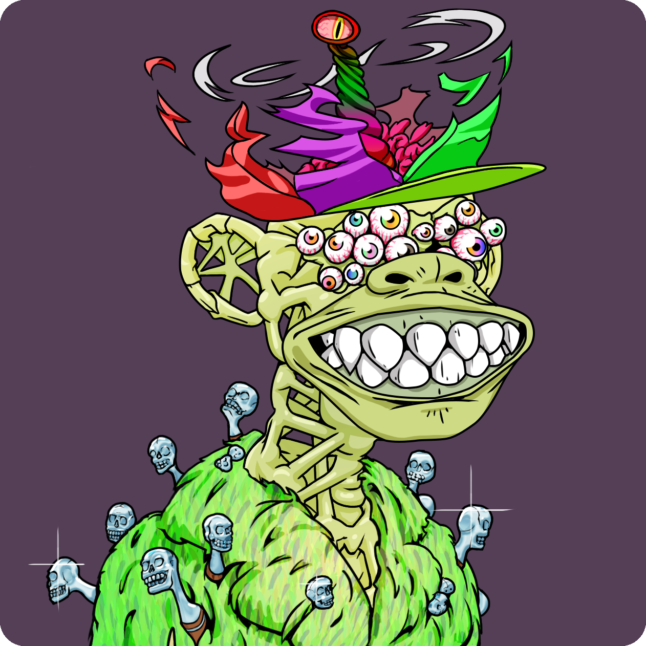 Yuga Labs - Mutant Ape Yacht Club - NFT # 5860