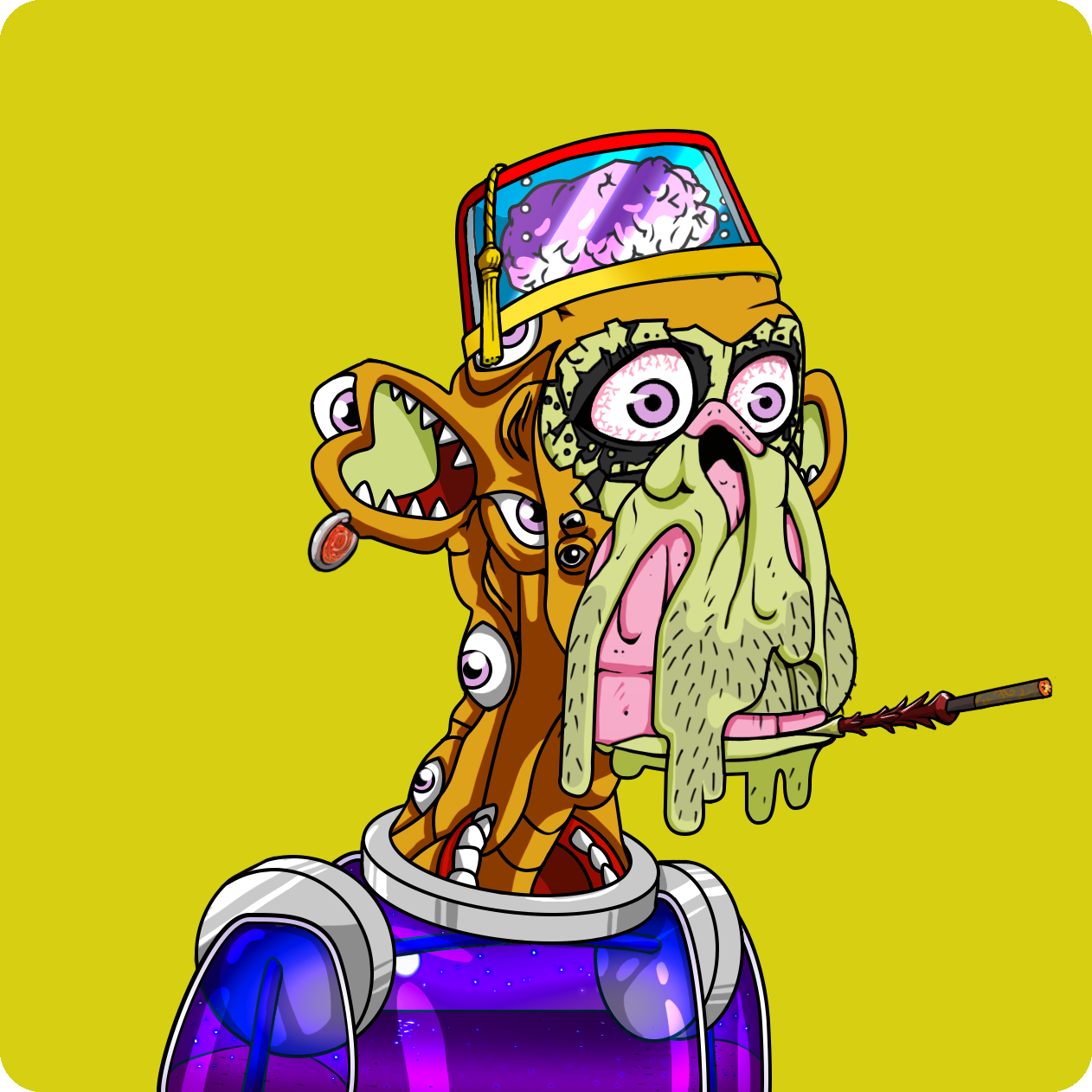 Yuga Labs - Mutant Ape Yacht Club - NFT # 3819