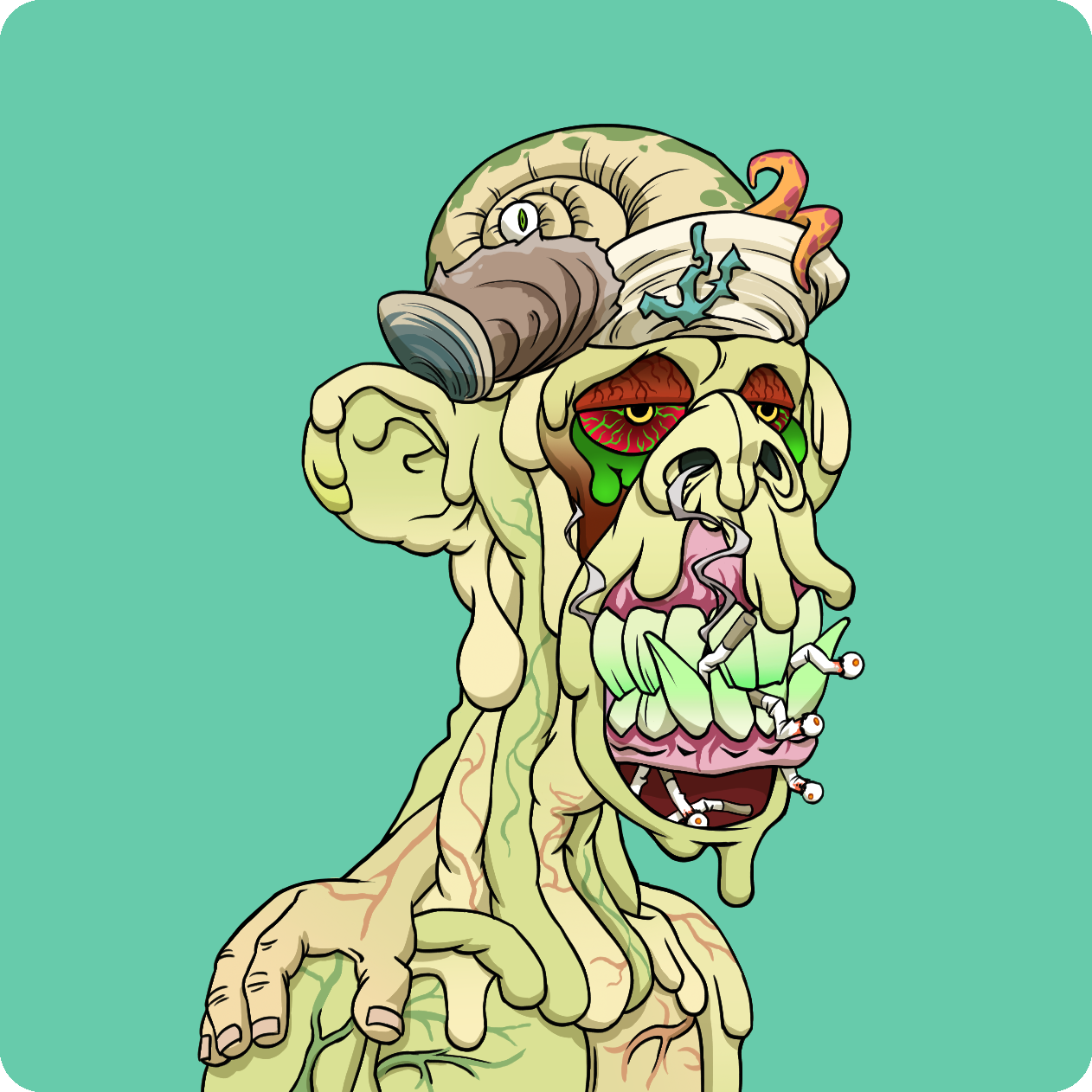 Yuga Labs - Mutant Ape Yacht Club - NFT # 1532