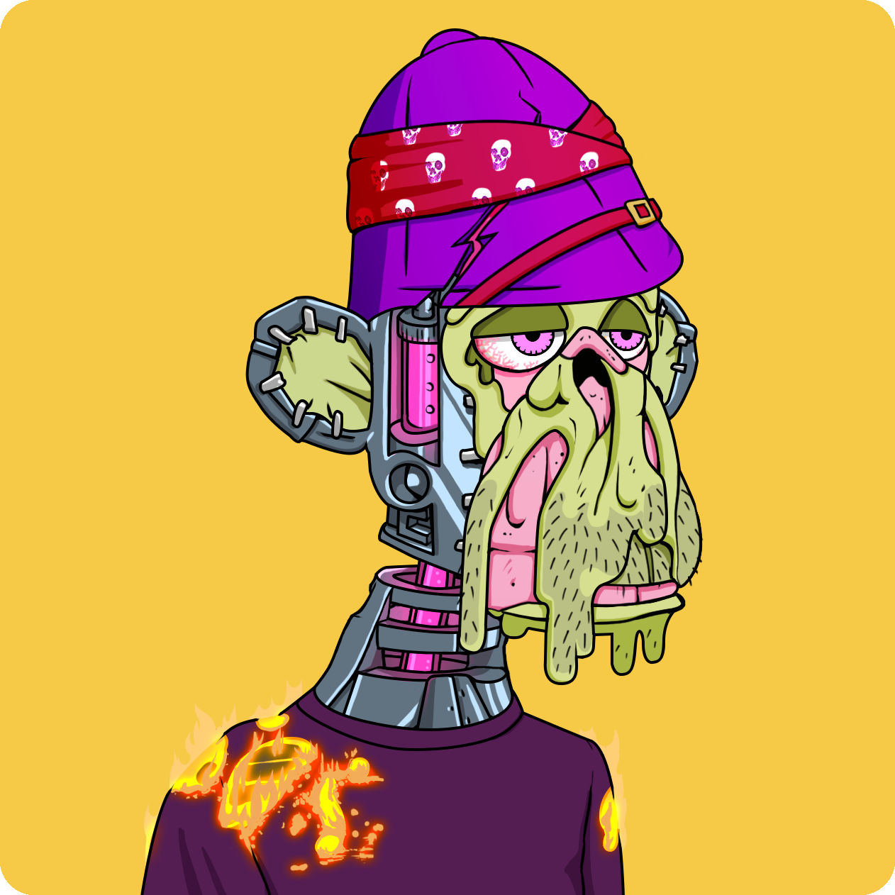 Yuga Labs - Mutant Ape Yacht Club - NFT # 1448