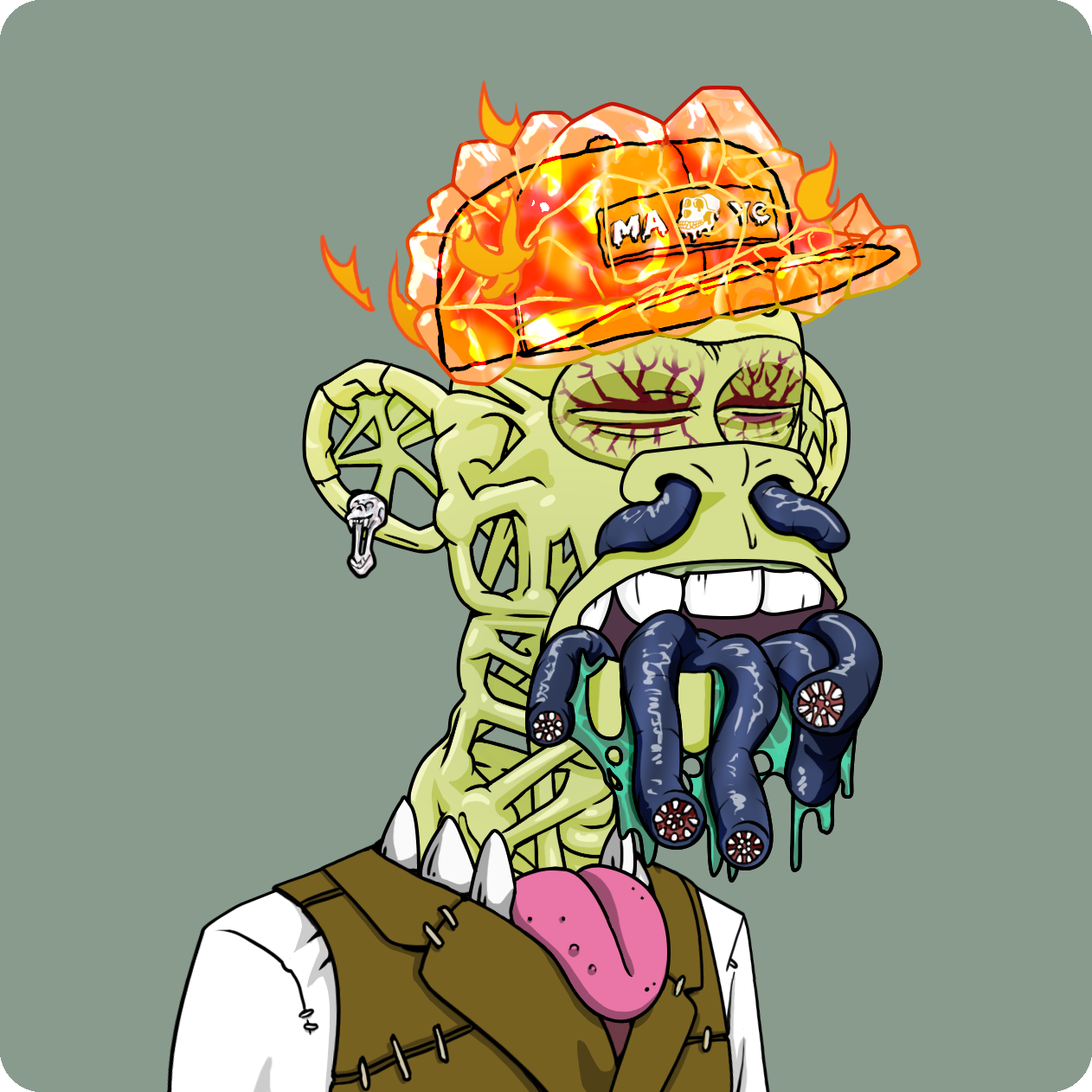 Yuga Labs - Mutant Ape Yacht Club - NFT # 1980