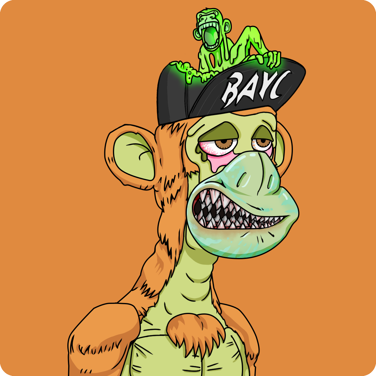 Yuga Labs - Mutant Ape Yacht Club - NFT # 9744