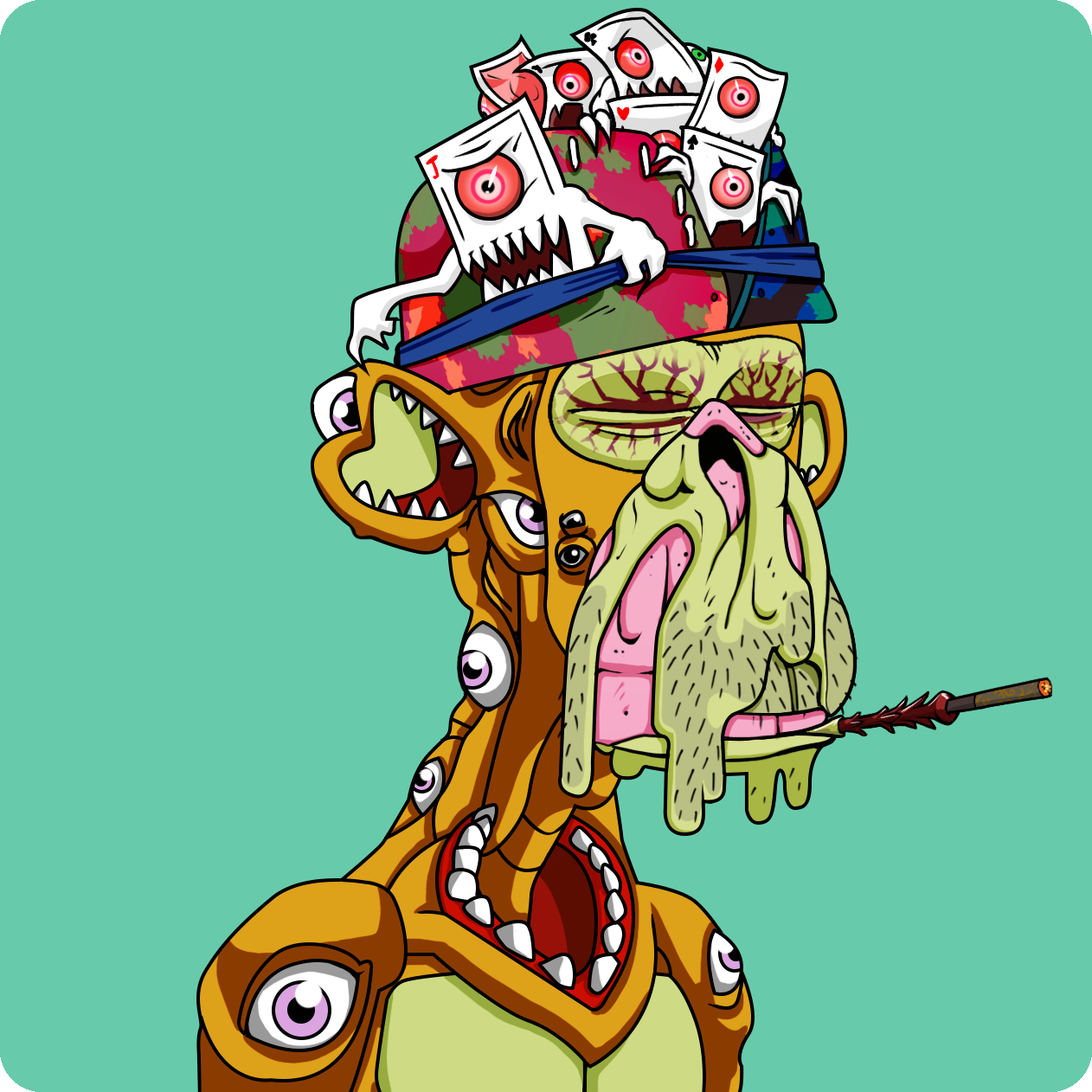 Yuga Labs - Mutant Ape Yacht Club - NFT # 25904