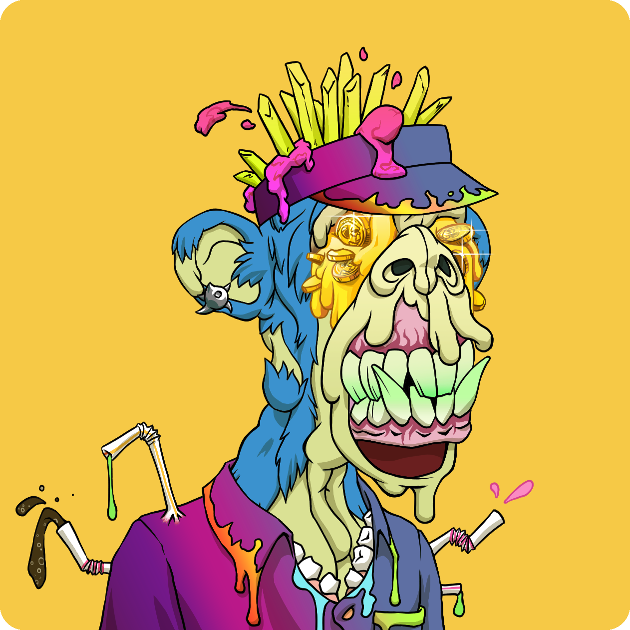 Yuga Labs - Mutant Ape Yacht Club - NFT # 5094