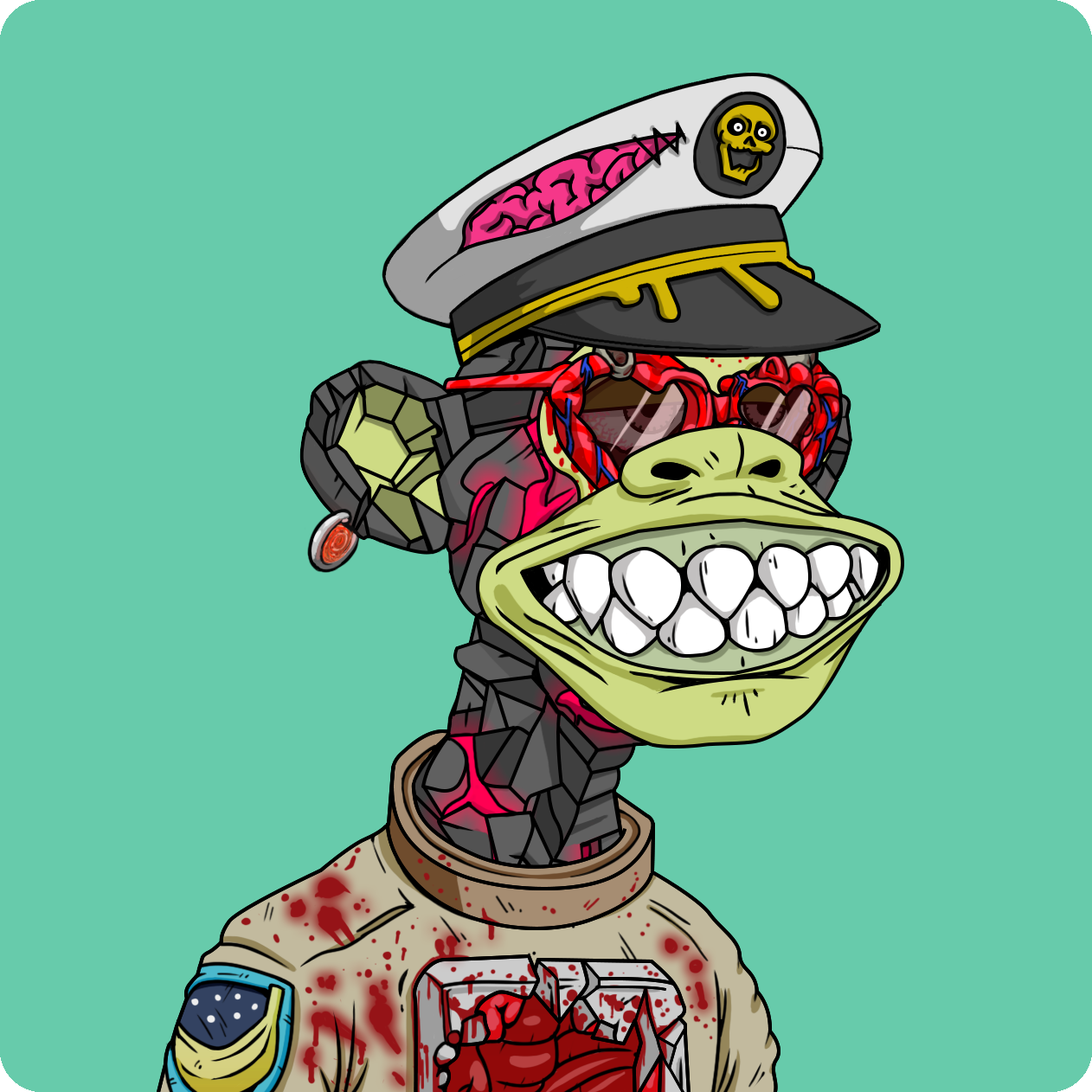 Yuga Labs - Mutant Ape Yacht Club - NFT # 3173