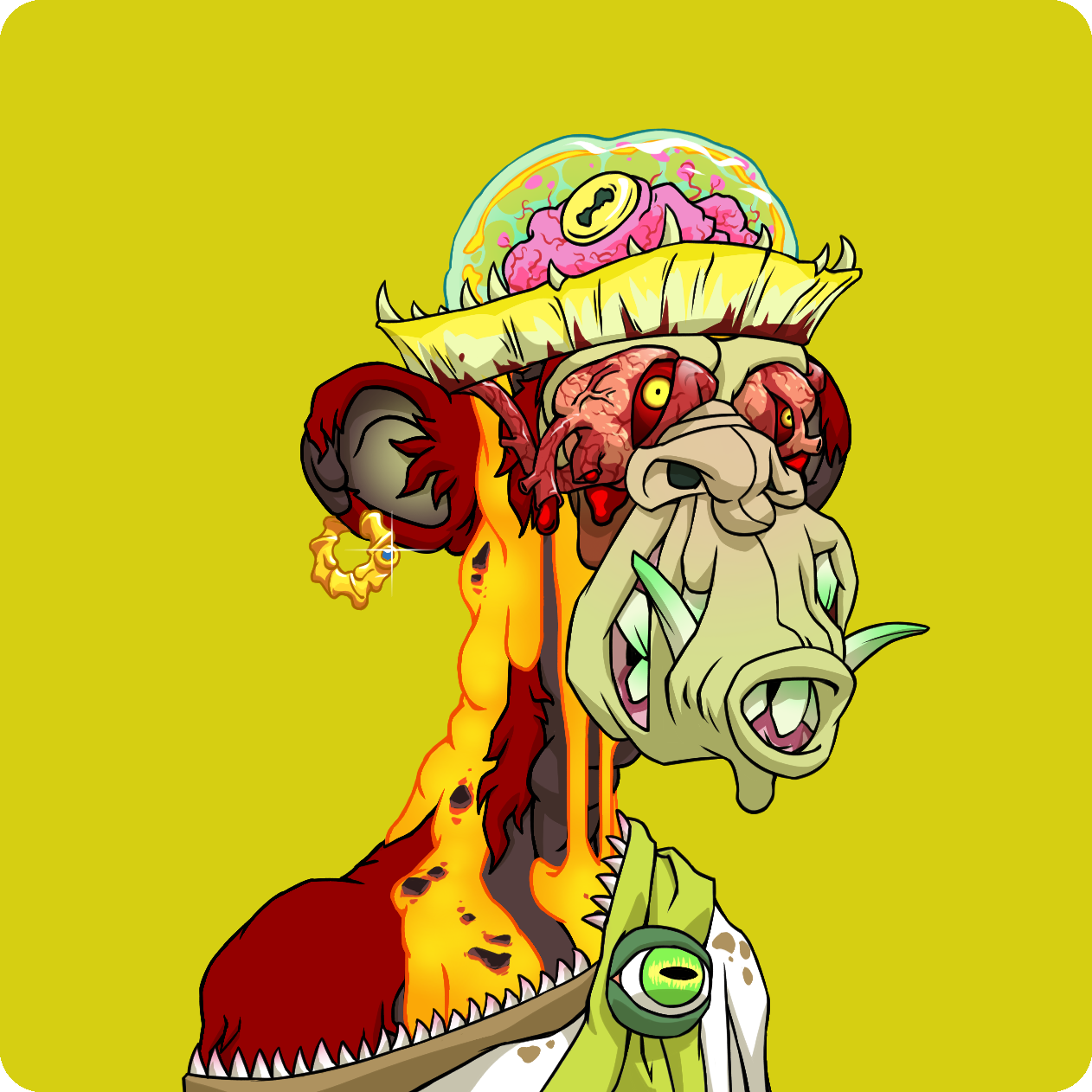 Yuga Labs - Mutant Ape Yacht Club - NFT # 25073