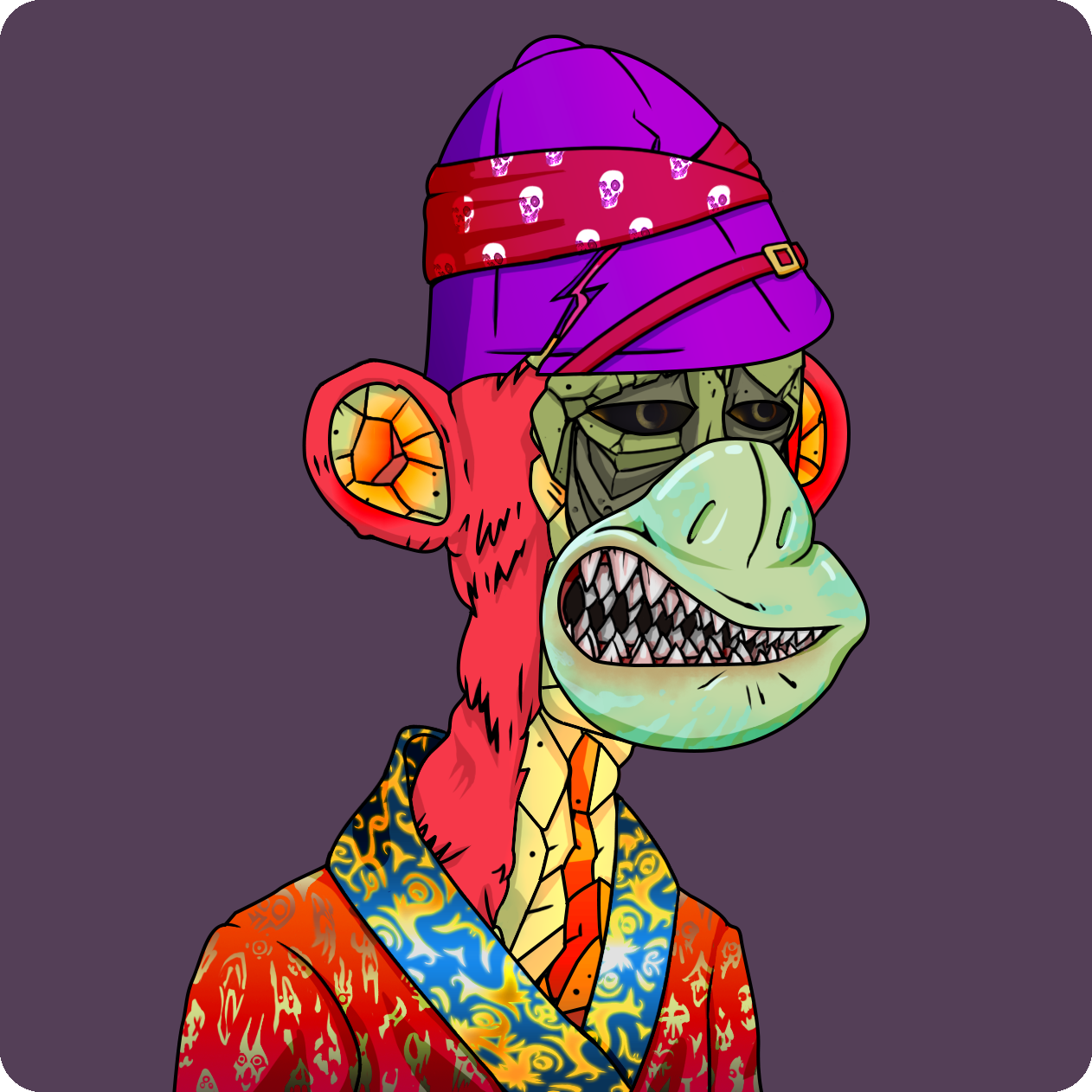 Yuga Labs - Mutant Ape Yacht Club - NFT # 17280