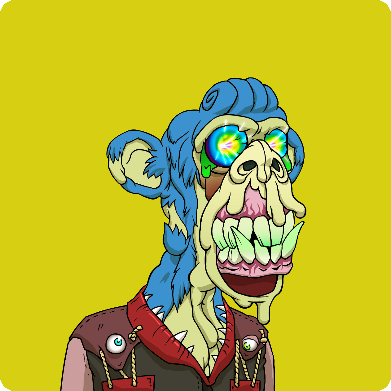 Yuga Labs - Mutant Ape Yacht Club - NFT # 1790