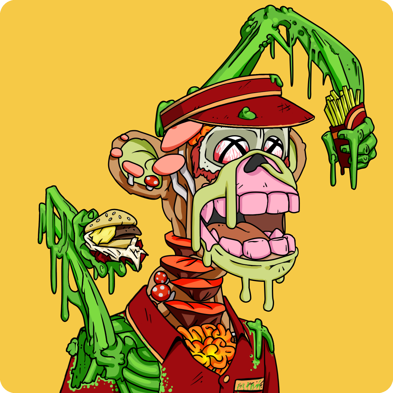 Yuga Labs - Mutant Ape Yacht Club - NFT # 11762