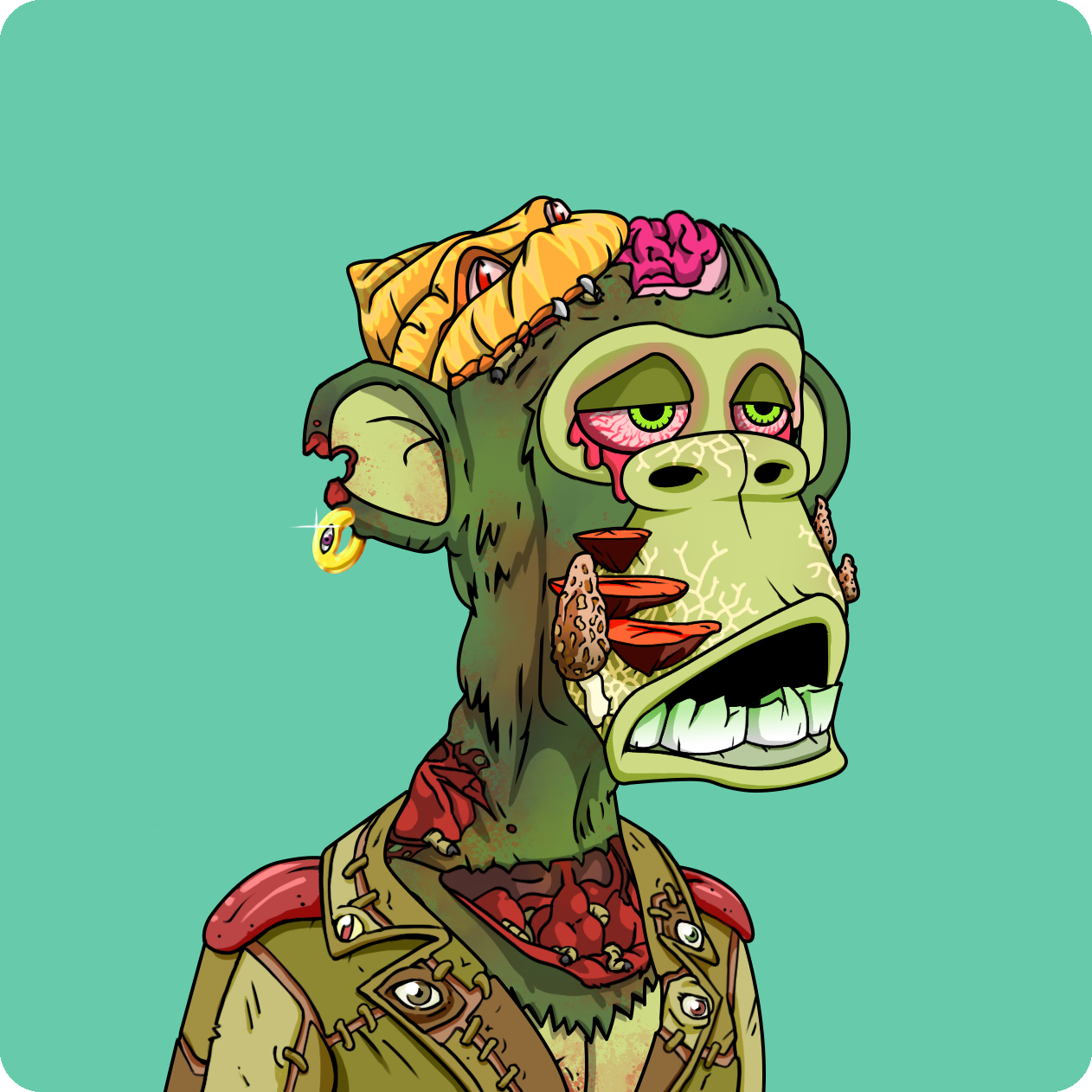 Yuga Labs - Mutant Ape Yacht Club - NFT # 6079