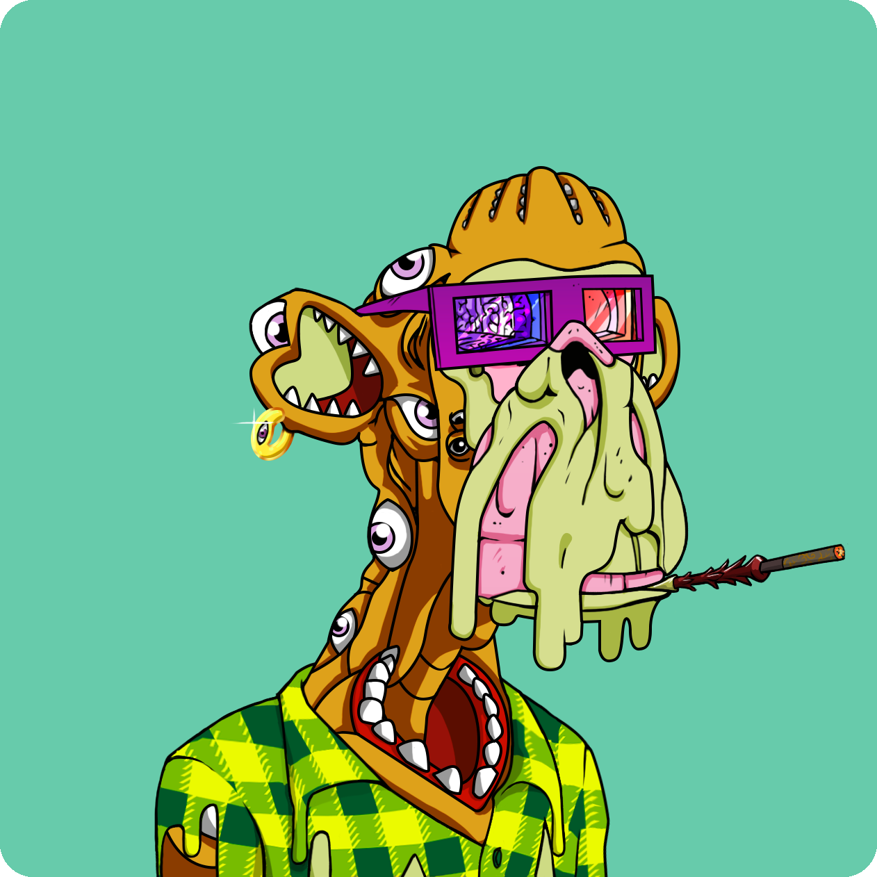 Yuga Labs - Mutant Ape Yacht Club - NFT # 22744