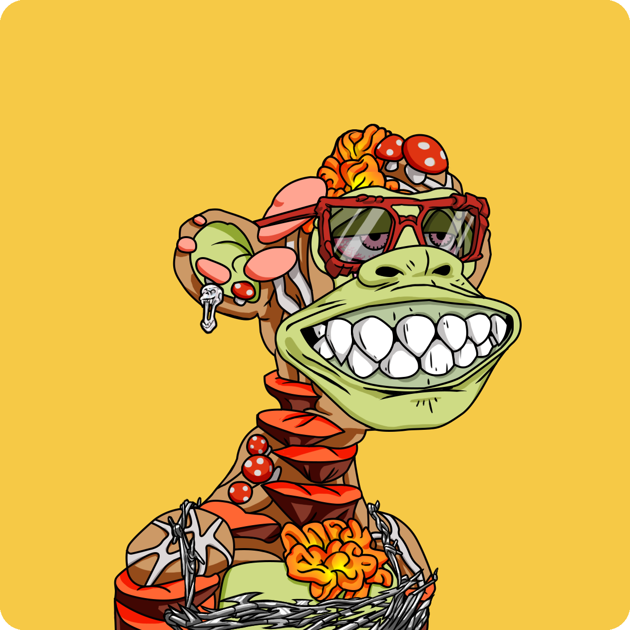 Yuga Labs - Mutant Ape Yacht Club - NFT # 12388