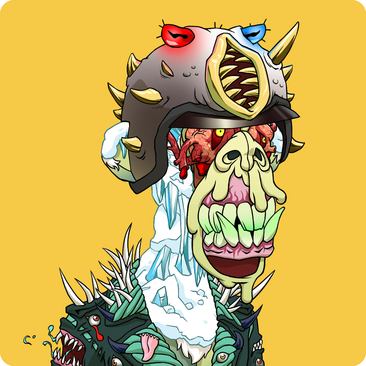 Yuga Labs - Mutant Ape Yacht Club - NFT # 458