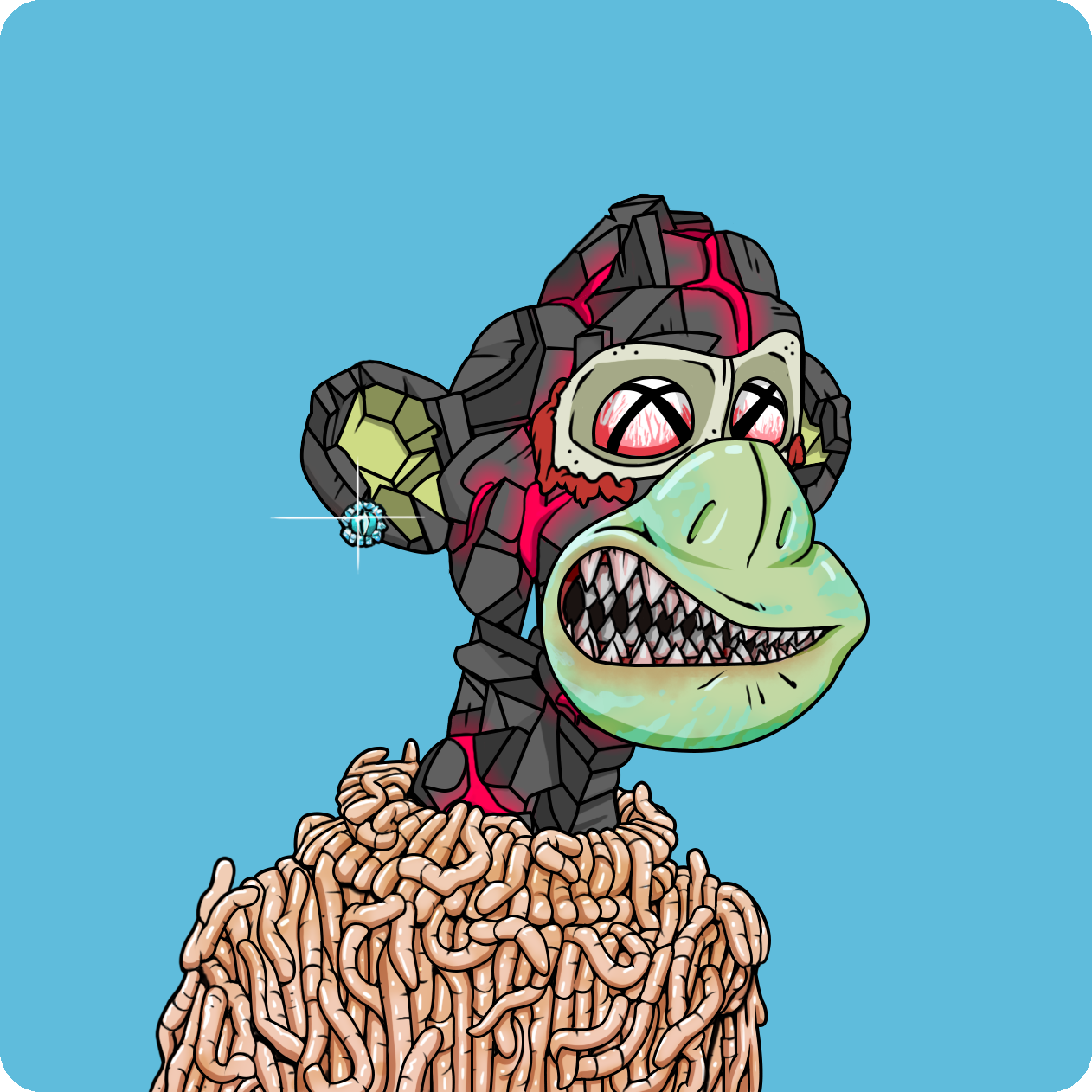 Yuga Labs - Mutant Ape Yacht Club - NFT # 3681