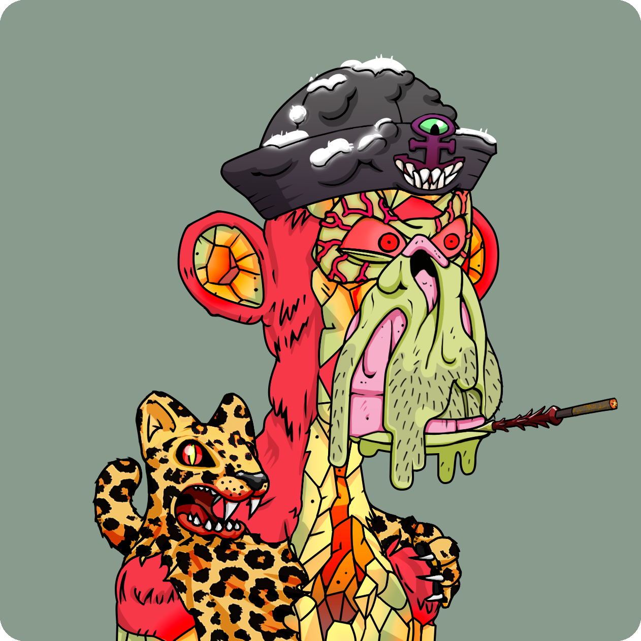 Yuga Labs - Mutant Ape Yacht Club - NFT # 14514