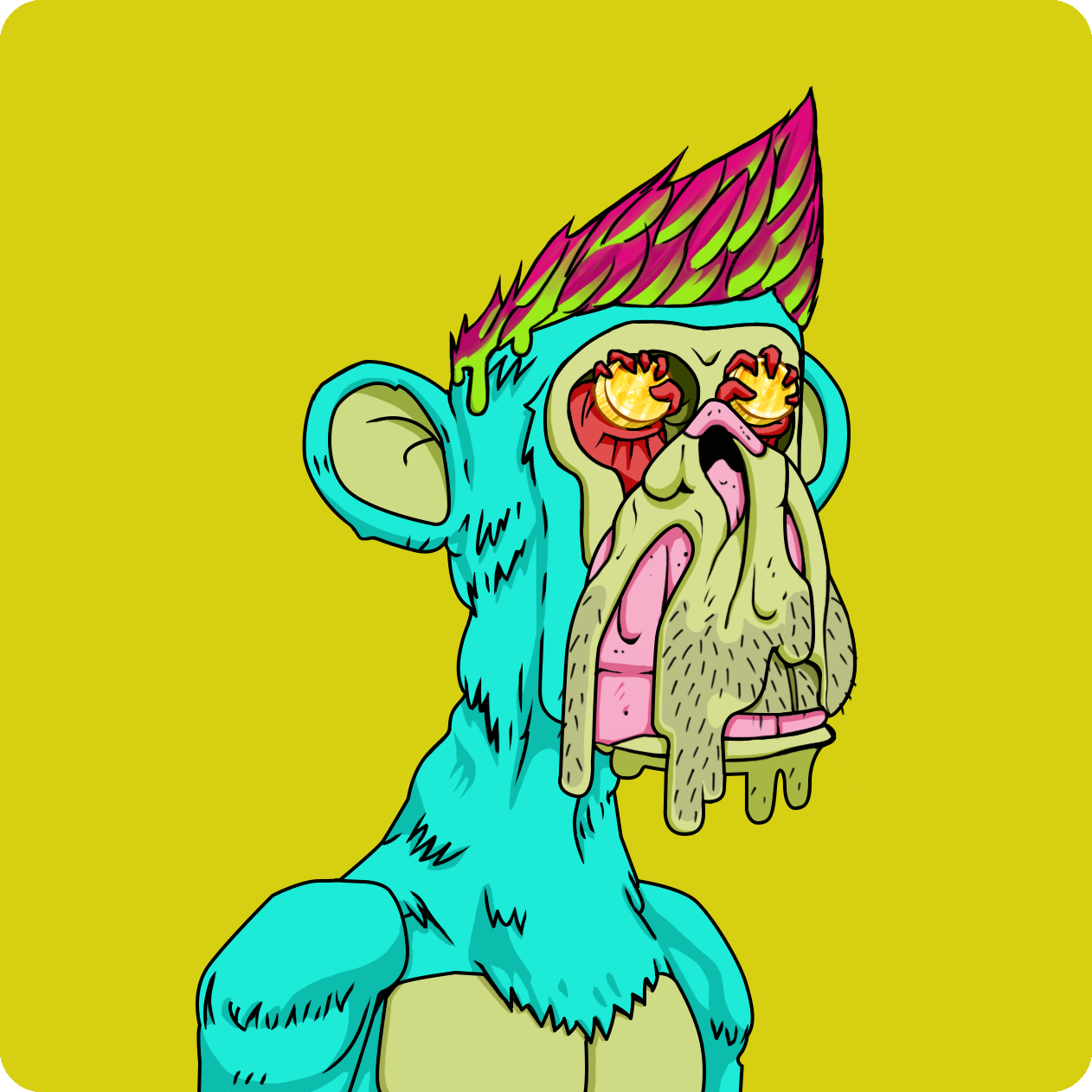 Yuga Labs - Mutant Ape Yacht Club - NFT # 5560