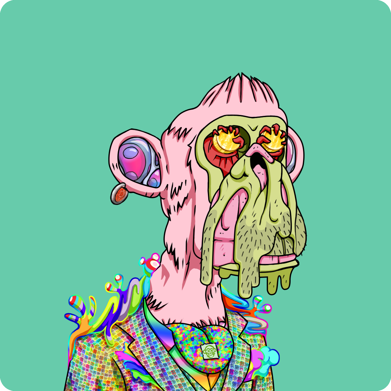 Yuga Labs - Mutant Ape Yacht Club - NFT # 12188