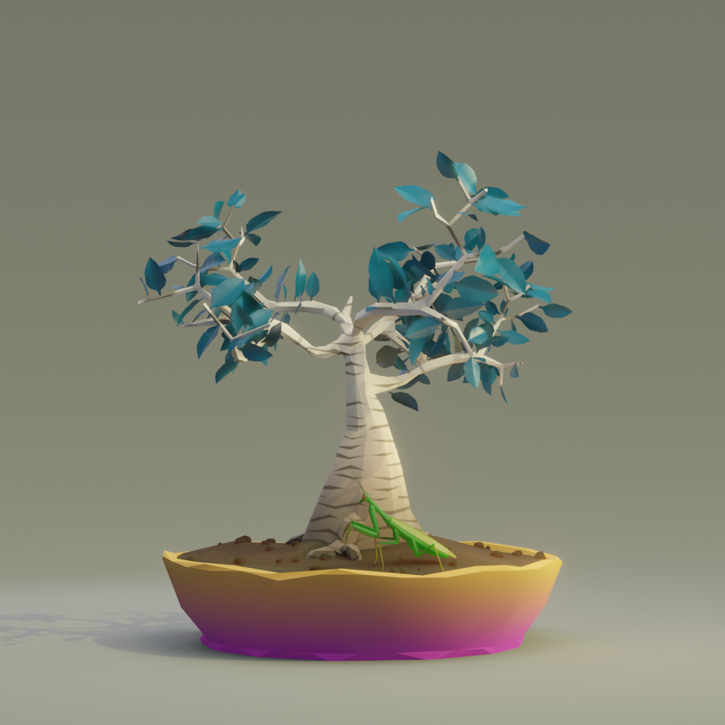 ZENFT Garden Society - Bonsai - Bonsai #8779 - NFT # 8779