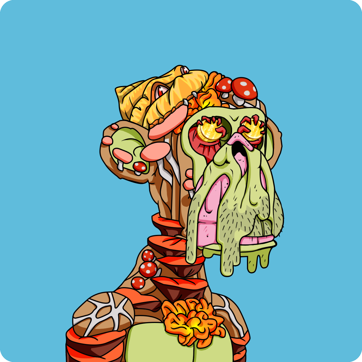 Yuga Labs - Mutant Ape Yacht Club - NFT # 22456