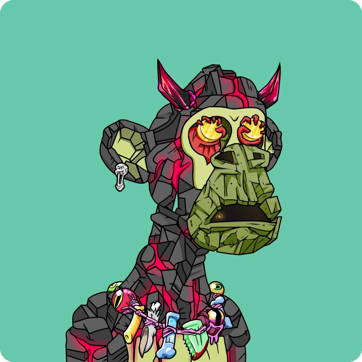 Yuga Labs - Mutant Ape Yacht Club - NFT # 11488