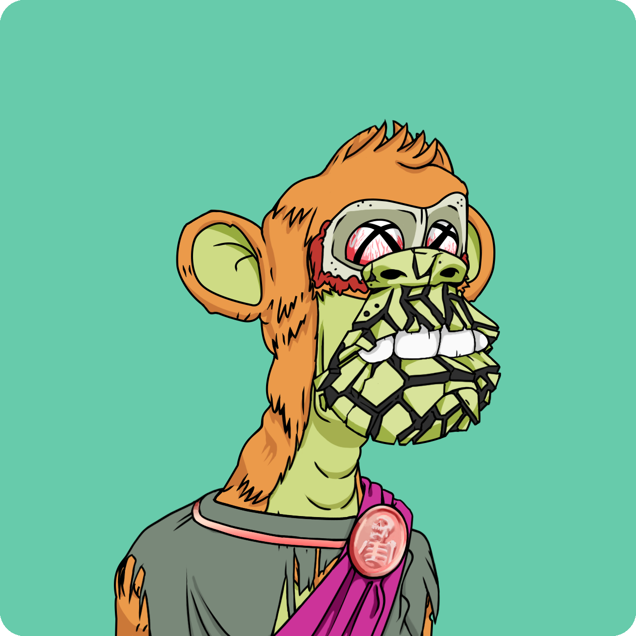 Yuga Labs - Mutant Ape Yacht Club - NFT # 27638