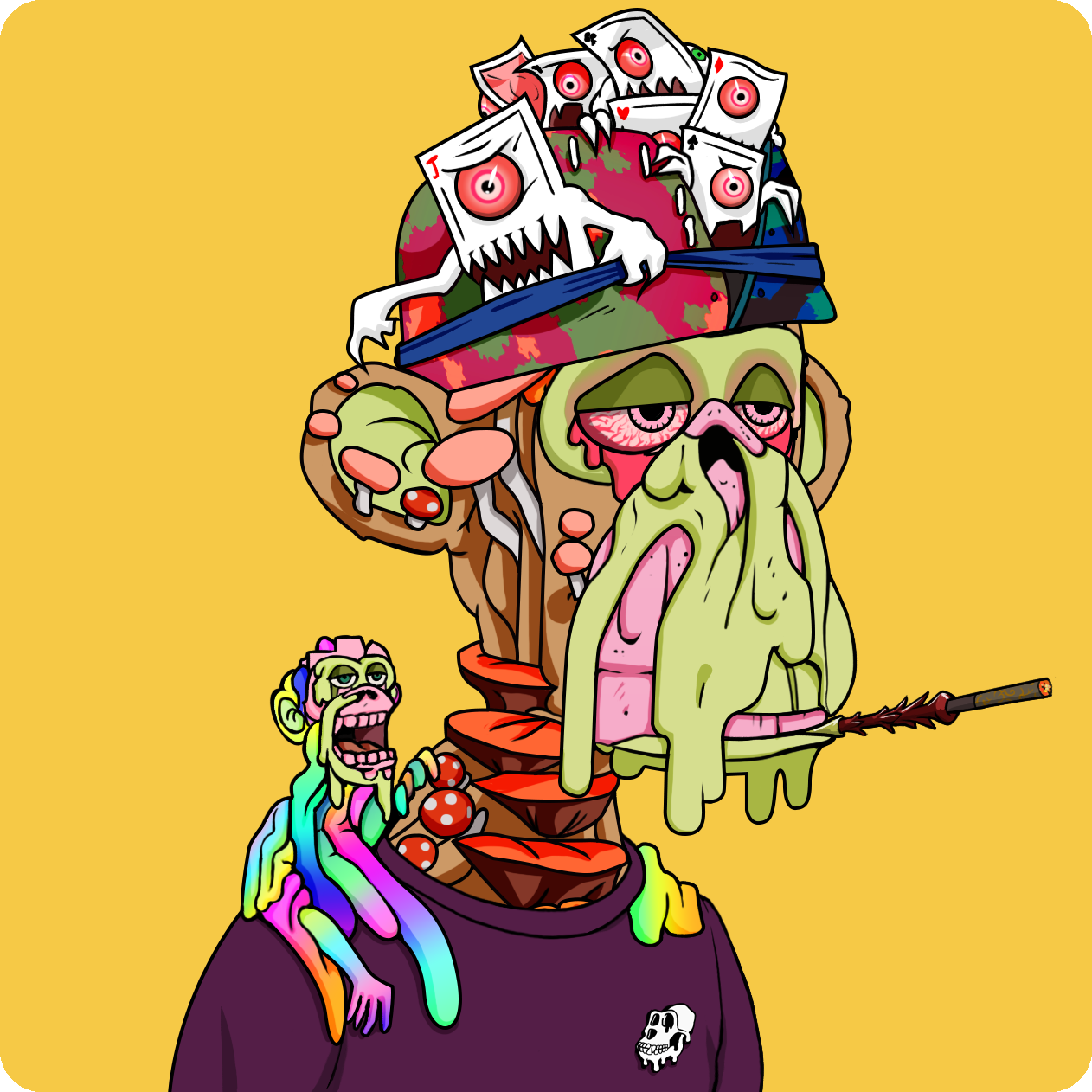 Yuga Labs - Mutant Ape Yacht Club - NFT # 12844