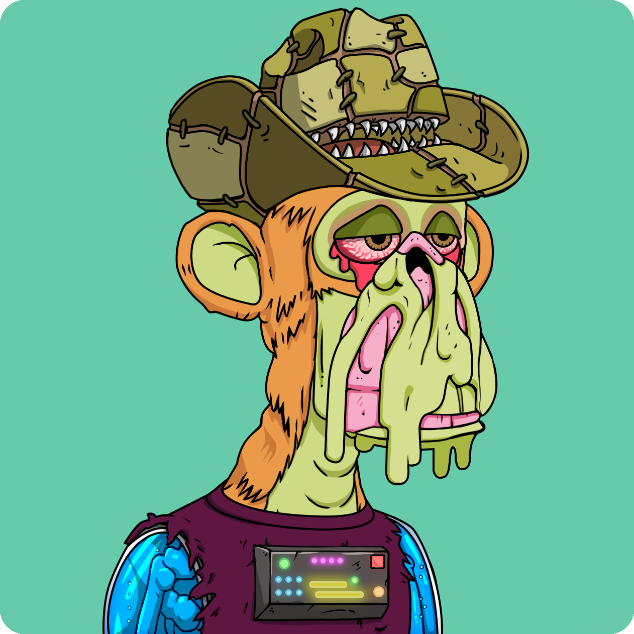 Yuga Labs - Mutant Ape Yacht Club - NFT # 17074