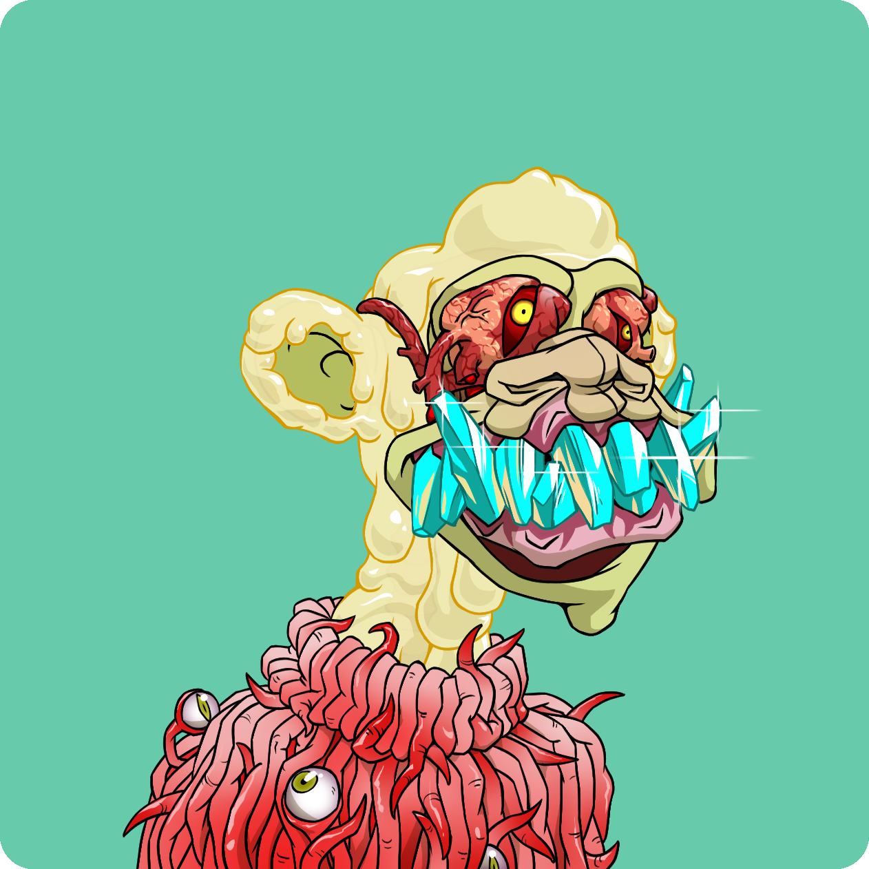 Yuga Labs - Mutant Ape Yacht Club - NFT # 9544