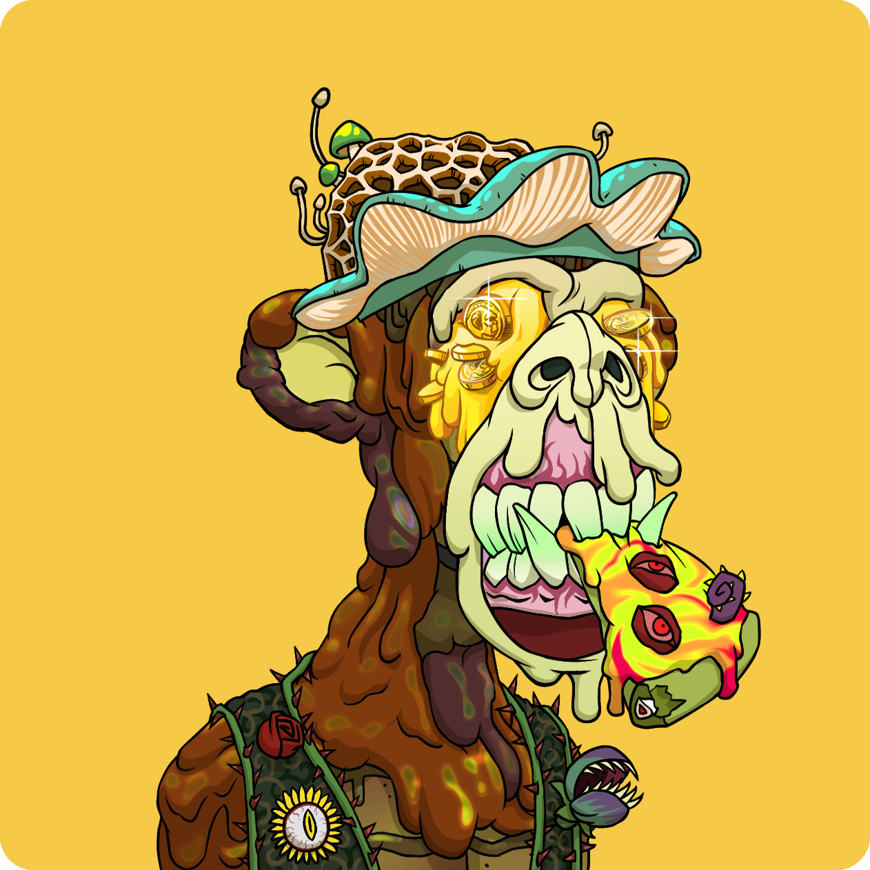 Yuga Labs - Mutant Ape Yacht Club - NFT # 10085