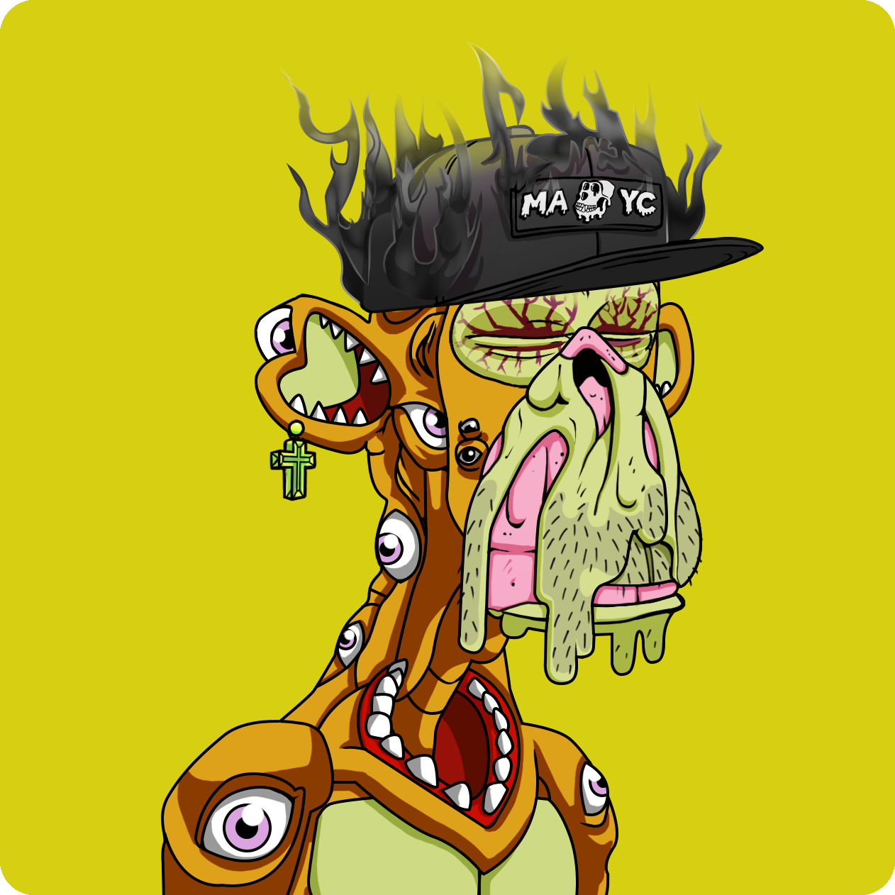 Yuga Labs - Mutant Ape Yacht Club - NFT # 24138