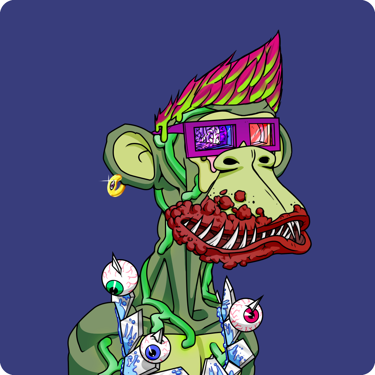 Yuga Labs - Mutant Ape Yacht Club - NFT # 8653