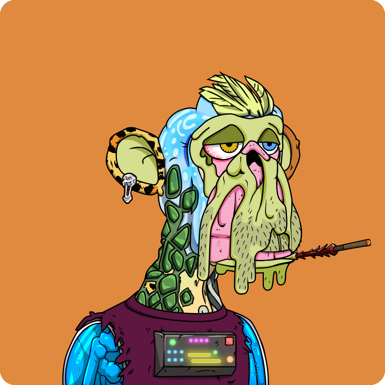 Yuga Labs - Mutant Ape Yacht Club - NFT # 1484