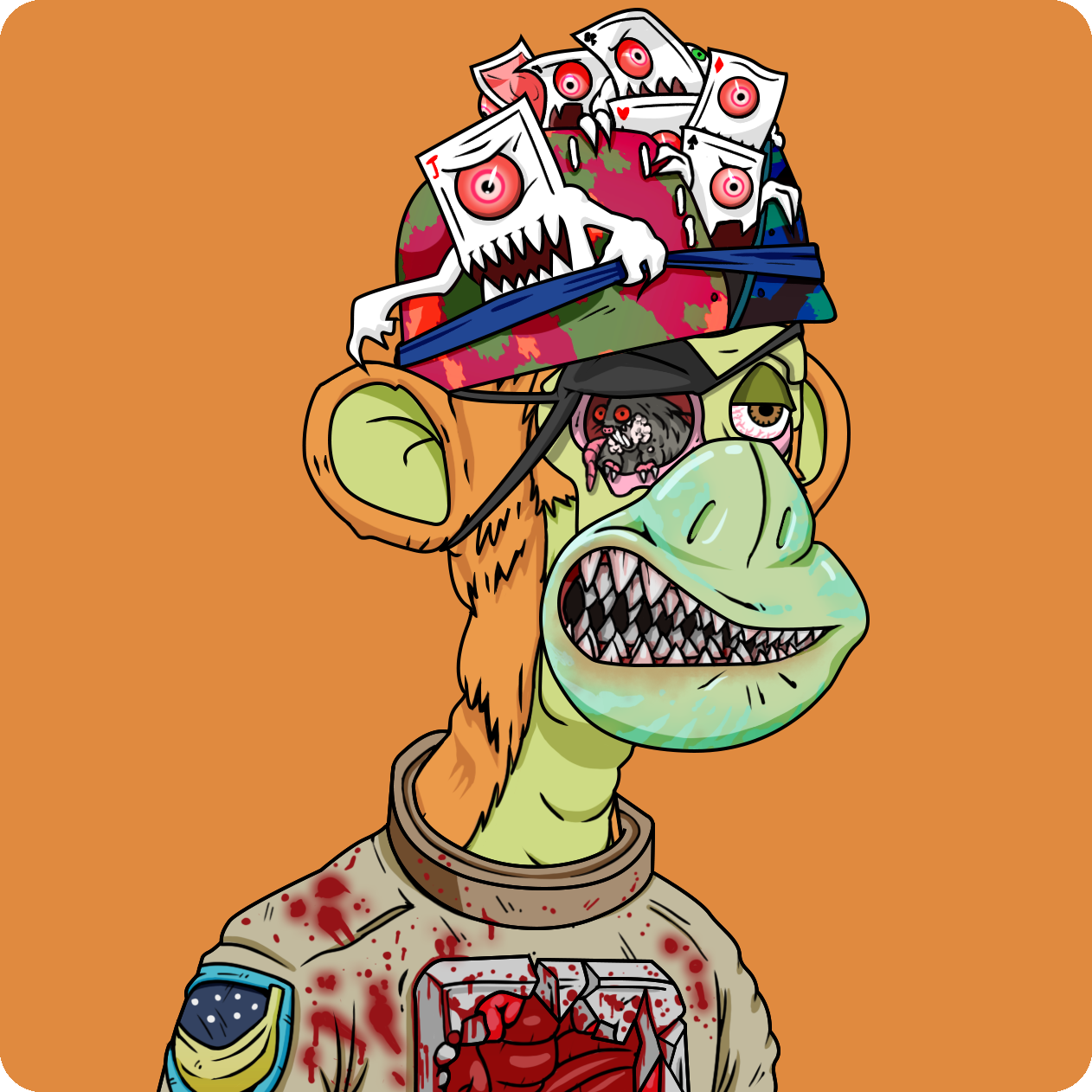 Yuga Labs - Mutant Ape Yacht Club - NFT # 12142